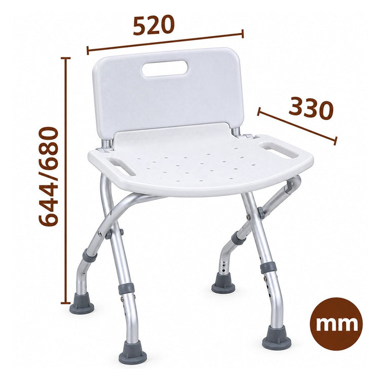 Silla plegable con asas