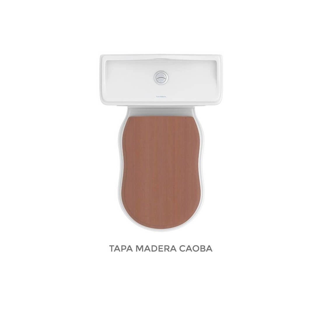 Tapa madera Atenas acabado nogal claro (incl. herrajes)
