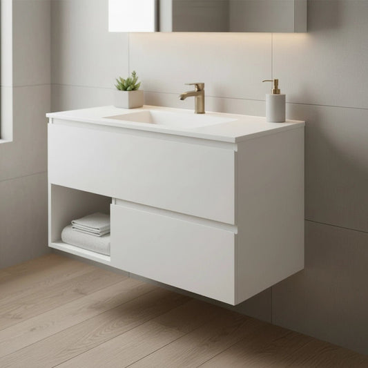 Tapa mueble baño fondo reducido Ambar - The Bath
