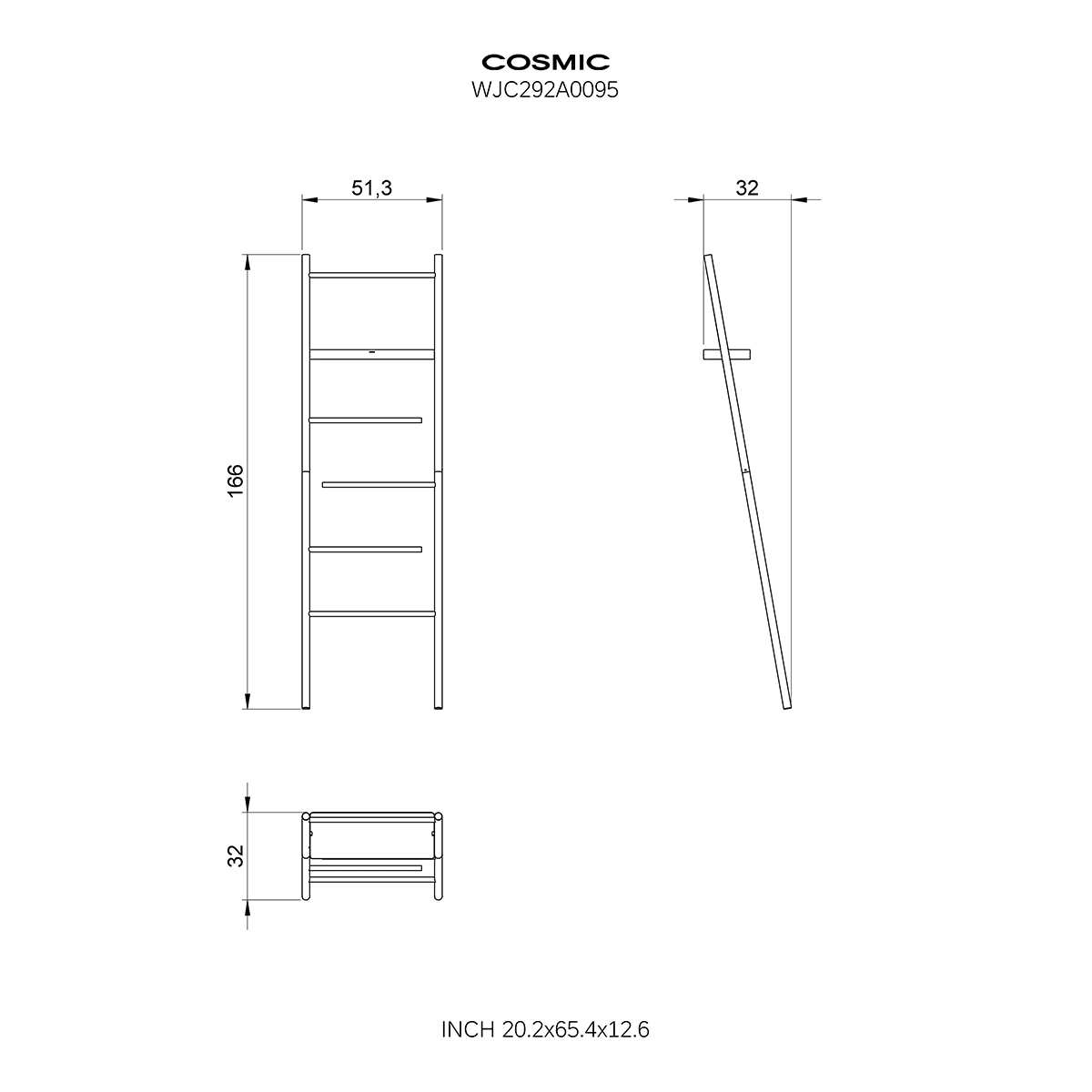 Toallero escalera Essentials - The Bath