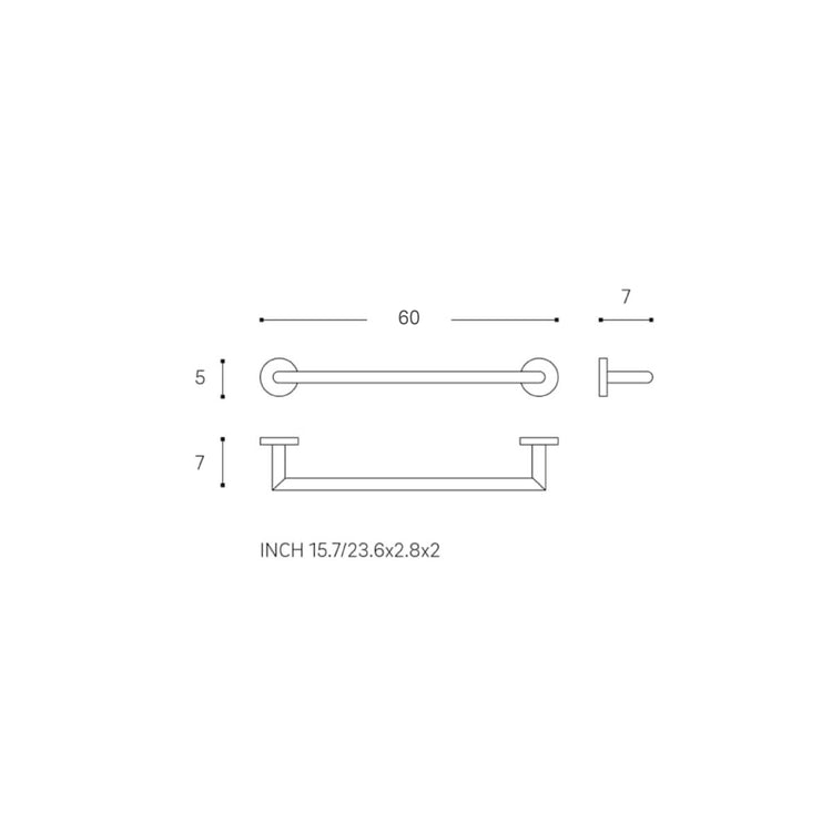 Toallero metálico Start