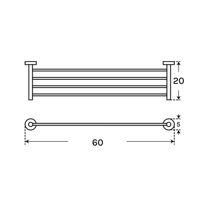 Toallero para baño Start - Thebath