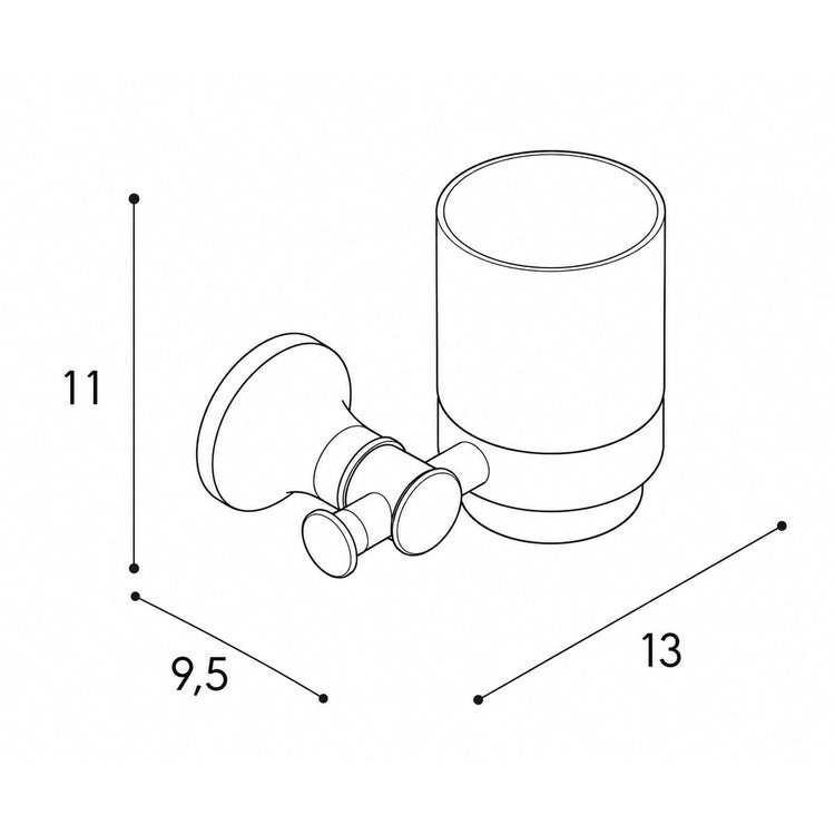 Vaso cepillo dientes Noa