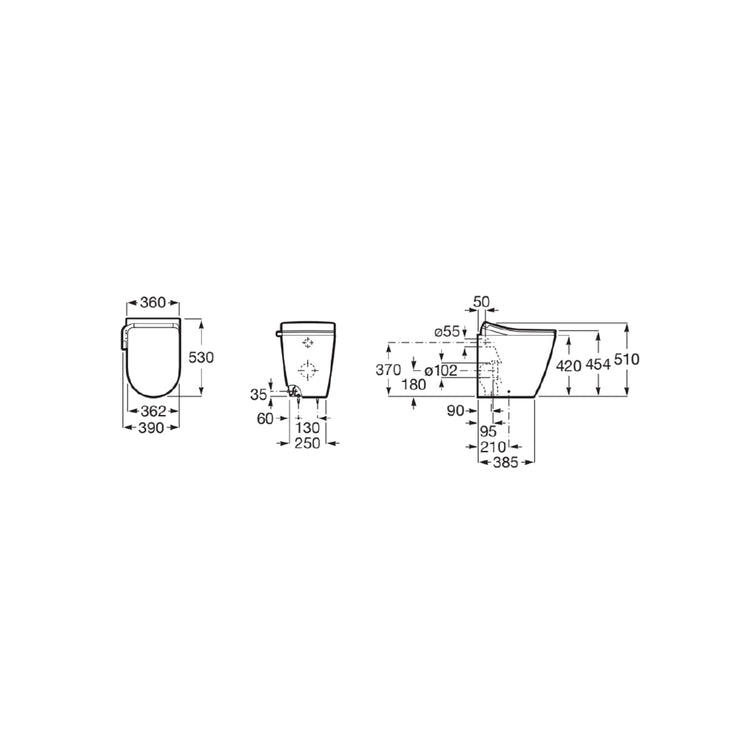 WC Inteligente Roca Ona