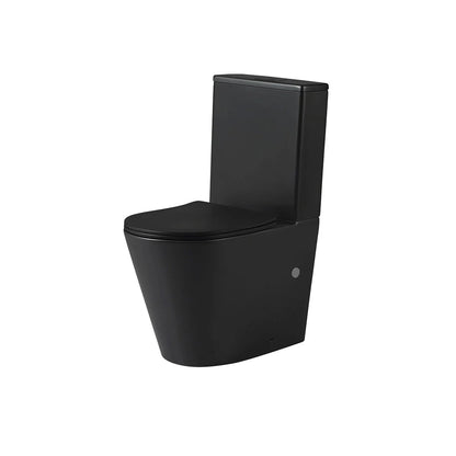 Inodoro tanque bajo negro mate Yara
